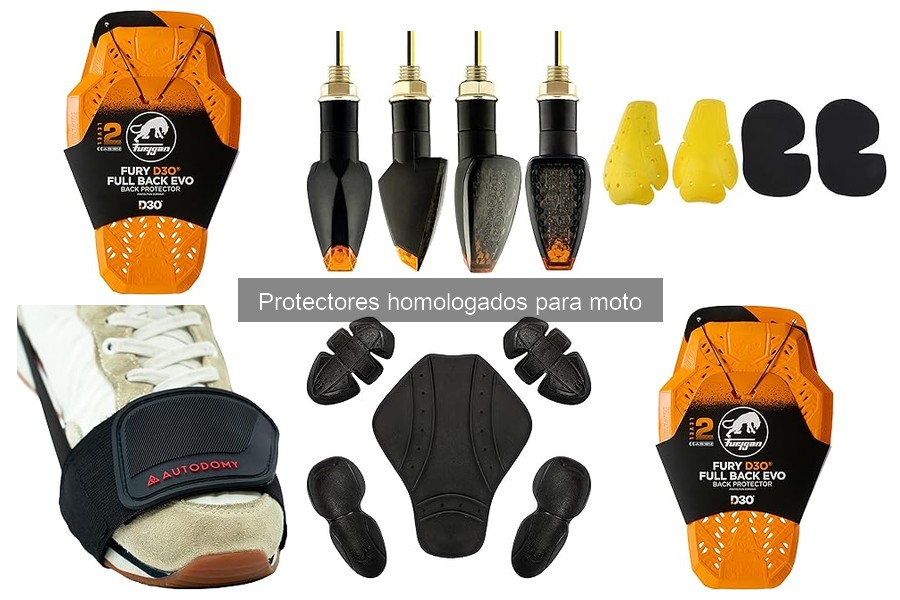 Comparativa de Protectores Homologados para Moto: Mejores Marcas