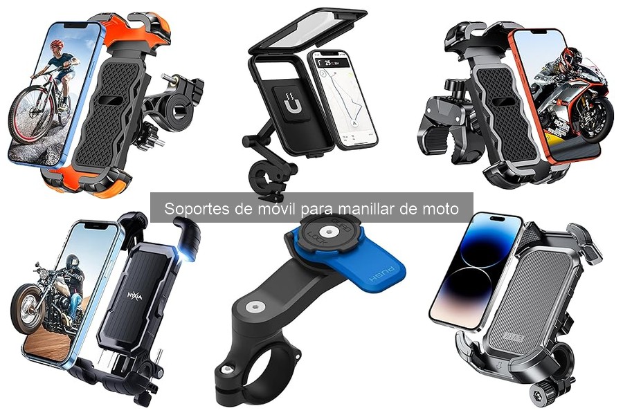 Comparativa de Soportes Móvil para Manillar de Moto
