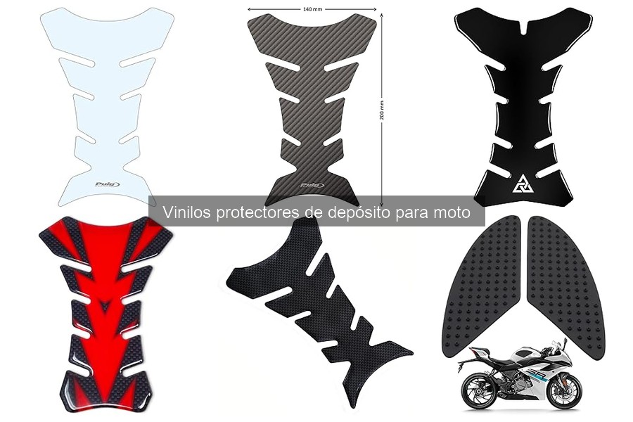 Comparativa de Vinilos Protectores de Depósito para Motos