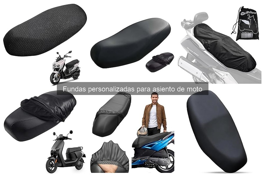 Comparativa: Fundas Personalizadas vs Estándar para Asientos de Moto