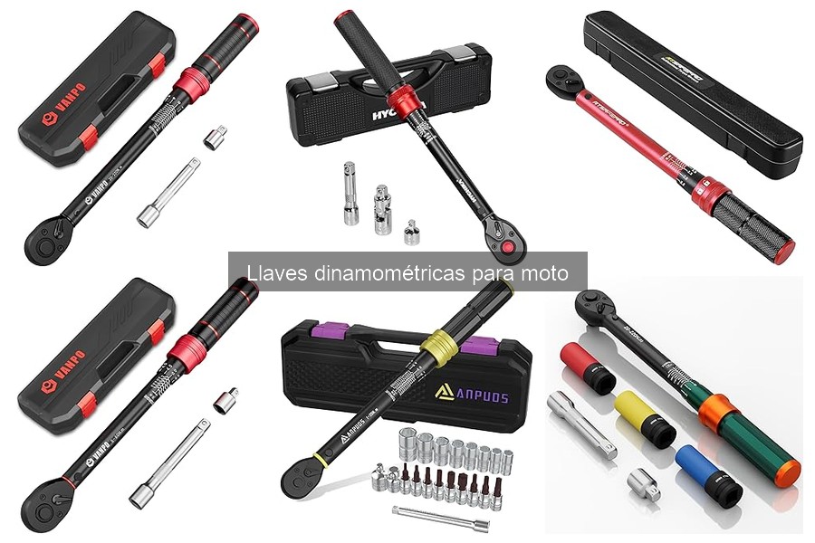 Comparativa llaves dinamométricas analógicas y digitales para motos
