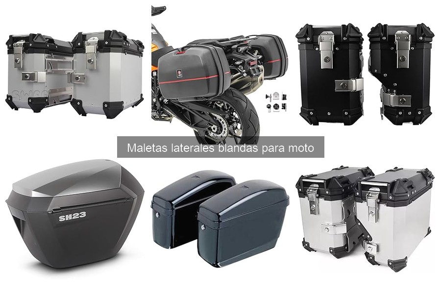 Comparativa: Maletas Laterales Blandas vs Rígidas para Moto