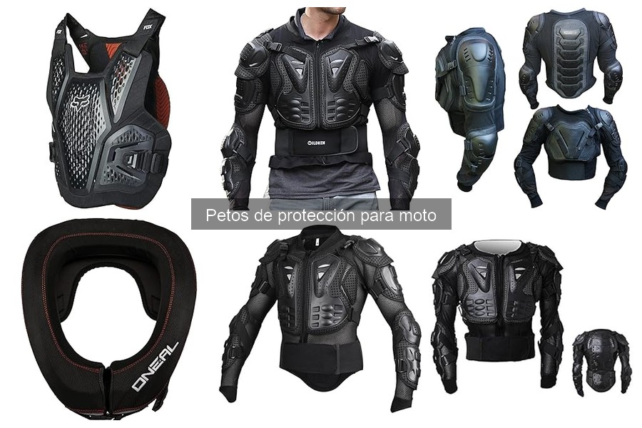 Comparativa: Petos de Protección vs. Chalecos de Moto