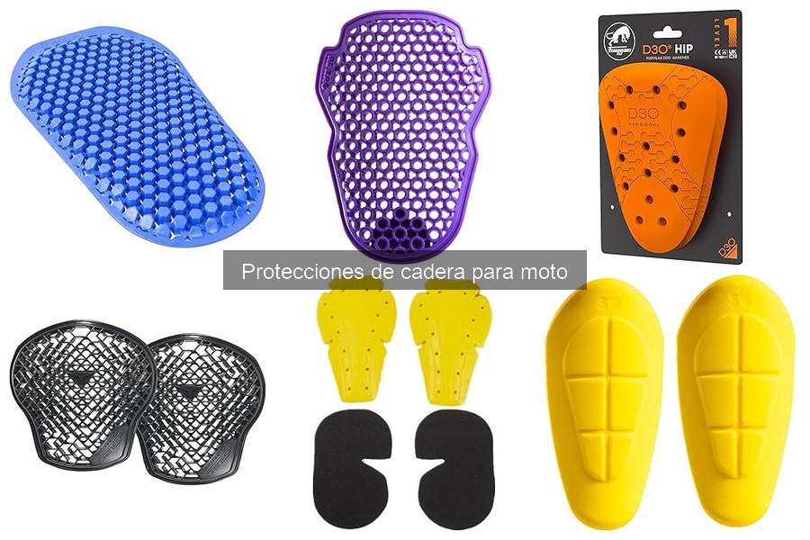 Comparativa: Protecciones de cadera vs. otras protecciones para moto