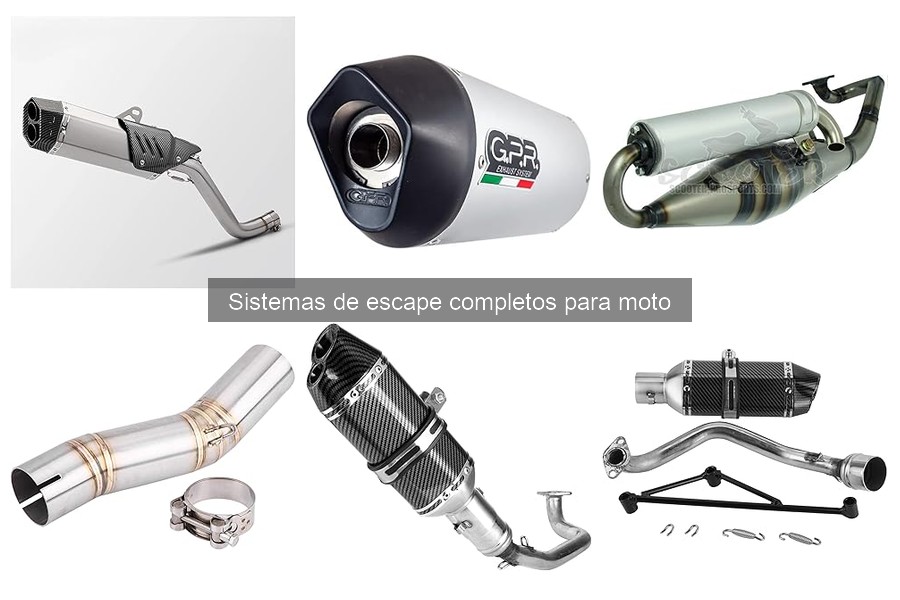 Comparativa: Sistemas de Escape Completo vs. Parcial para Moto