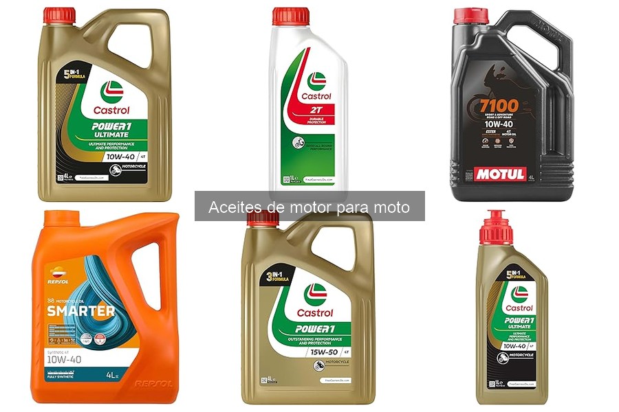 Compra aceite de motor para moto online: mejores opciones