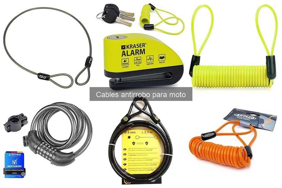 Consejos para Usar Cables Antirrobo para Moto de Forma Efectiva