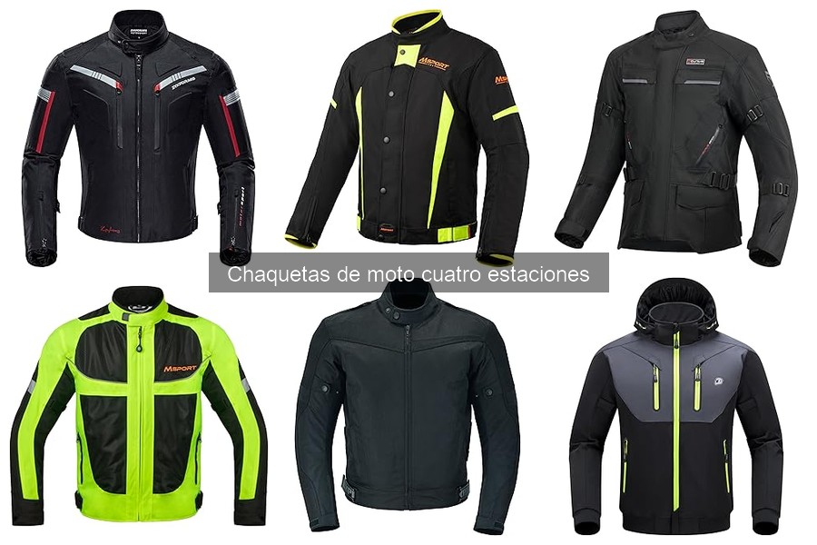 ¿Cuándo usar una chaqueta de moto cuatro estaciones?