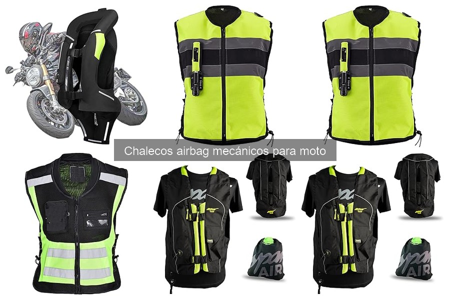 ¿Cuánto cuesta un chaleco airbag mecánico para moto?