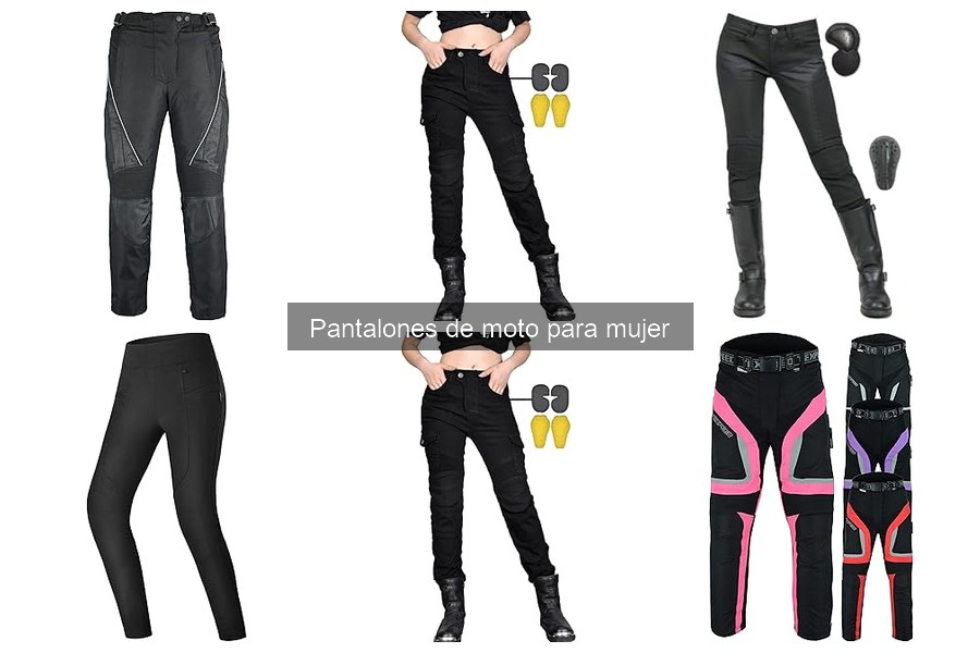 ¿Cuánto cuestan los pantalones de moto para mujer?