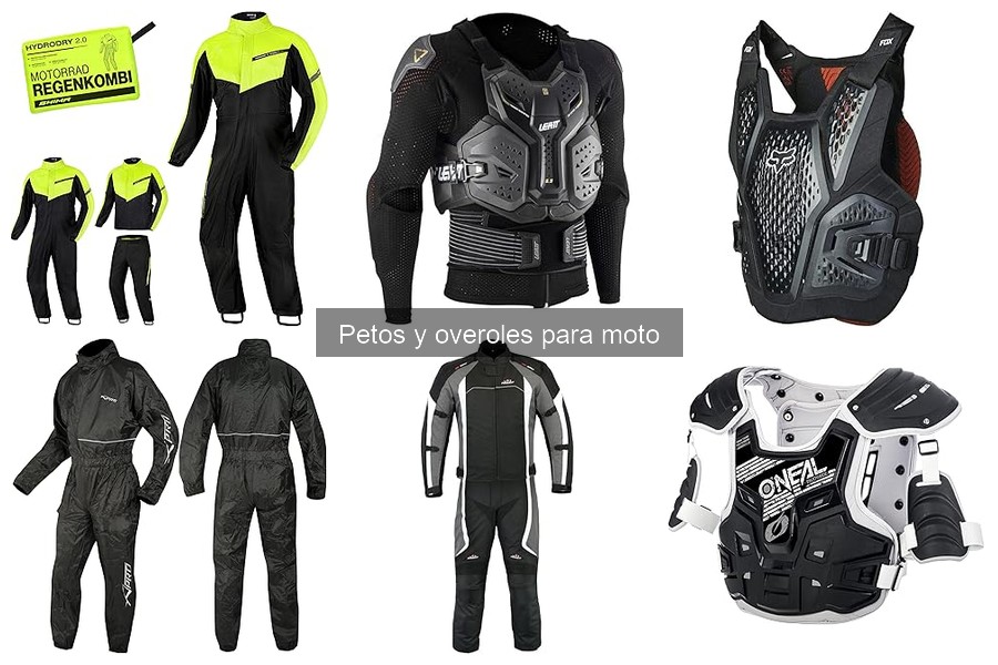 Cuidado y mantenimiento de petos y overoles para moto