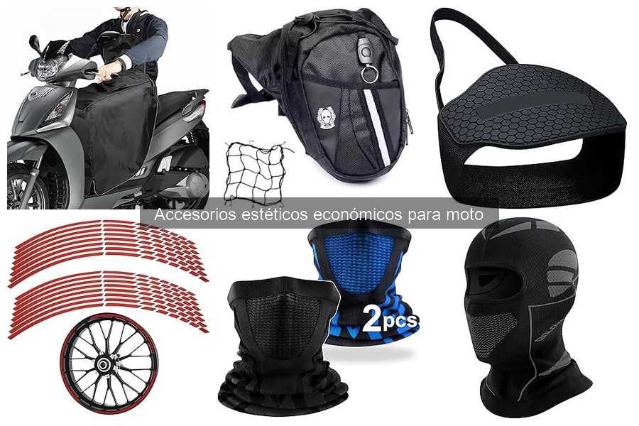 Cuidados y mantenimiento de accesorios estéticos para moto