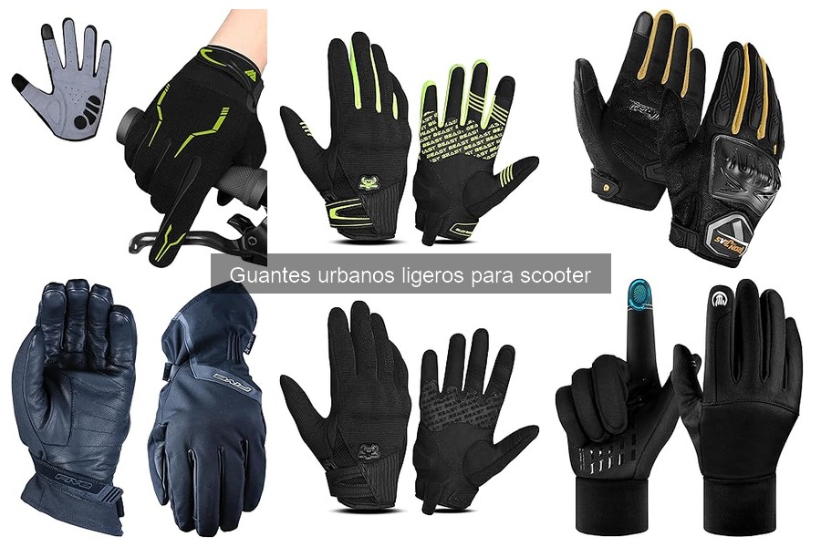 Cuidados y Mantenimiento de Guantes Urbanos para Scooter
