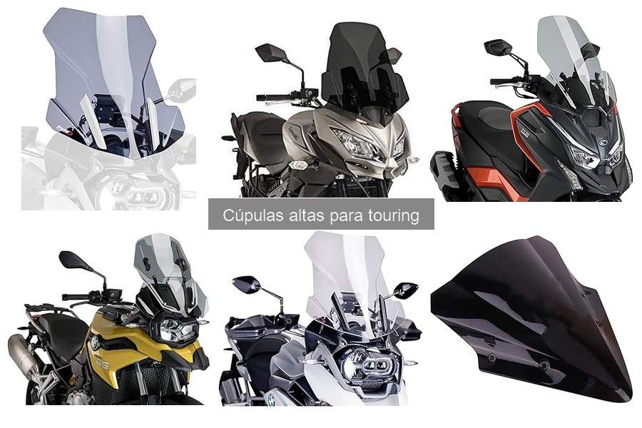 Cúpulas Altas para Touring: Mejora tu Experiencia de Conducción