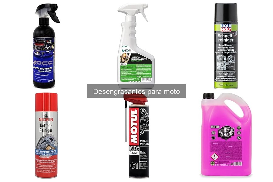 Desengrasantes para motos: ¿Son seguros para el medio ambiente?