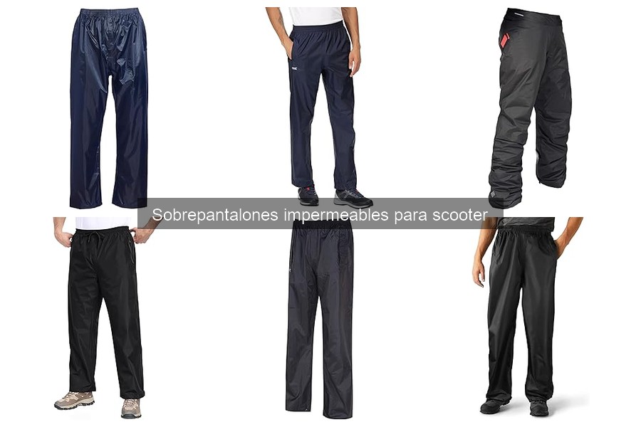 Desventajas de los sobrepantalones impermeables para scooter