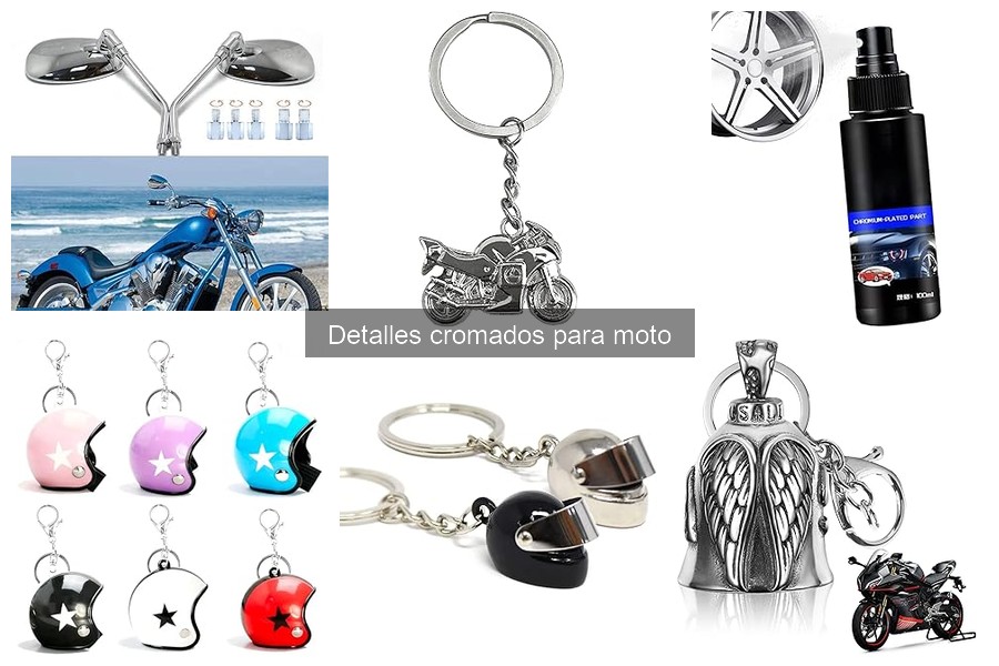 Detalles cromados para moto: características y beneficios