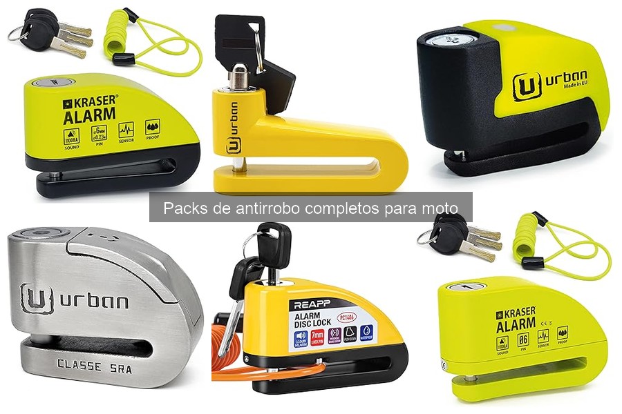 Diferencias entre antirrobos mecánicos y packs completos