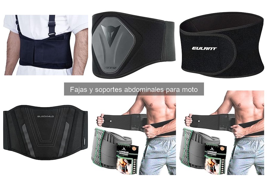 Diferencias entre fajas abdominales y corsés para motoristas