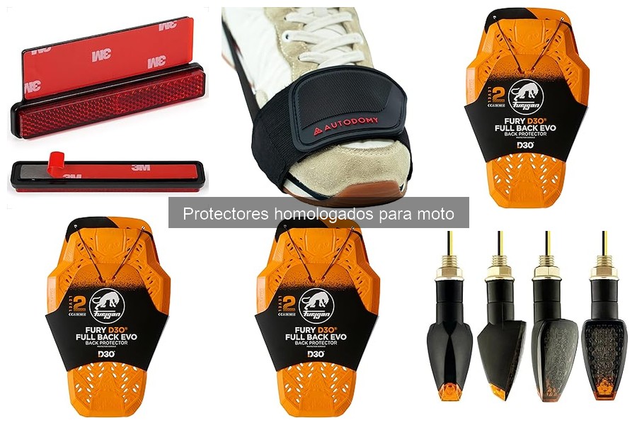 Diferencias entre protectores homologados y no homologados para moto