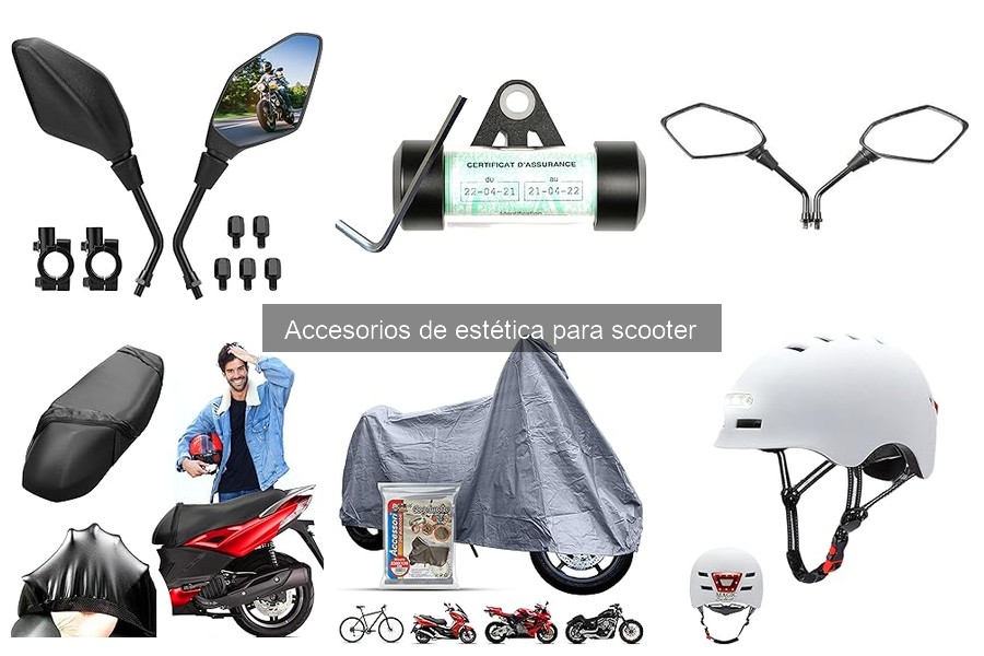 Dónde comprar accesorios de estética para scooter