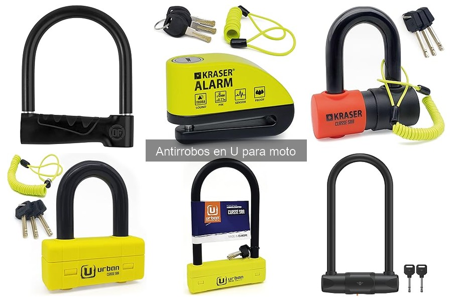 Dónde comprar antirrobos en U para moto a buen precio