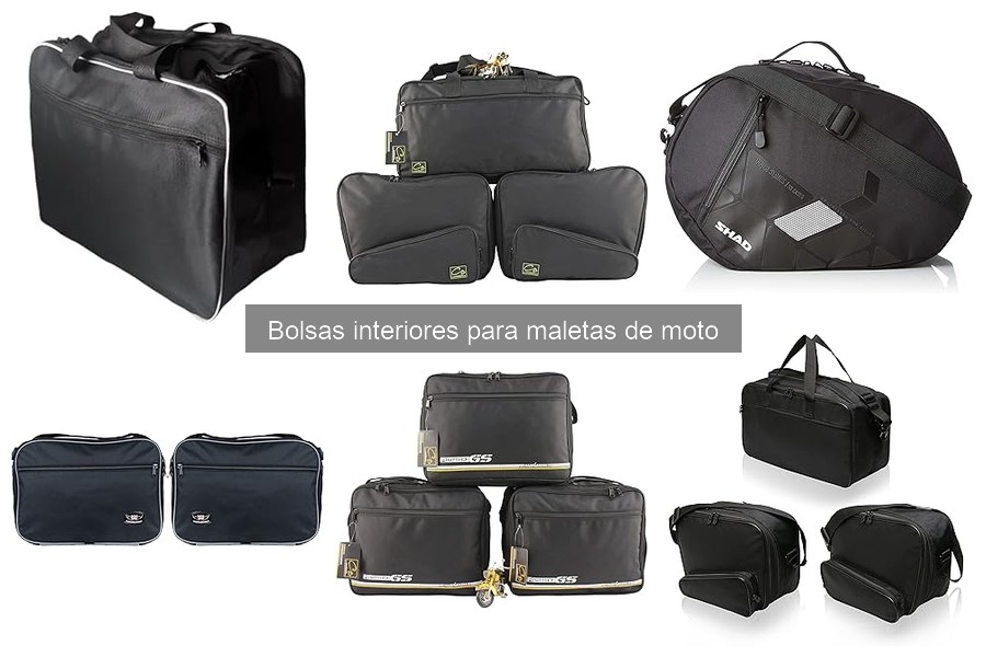 Dónde comprar bolsas interiores para maletas de moto