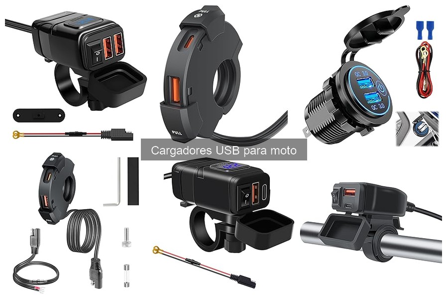 Dónde comprar cargadores USB para moto: mejores opciones