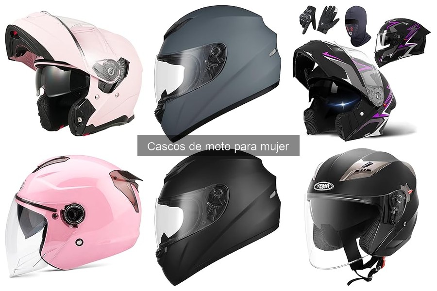 Dónde comprar cascos de moto para mujer: mejores opciones
