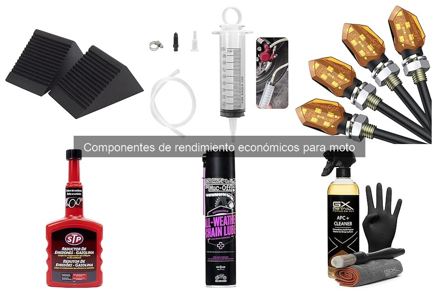 Dónde comprar componentes de rendimiento económicos para motos