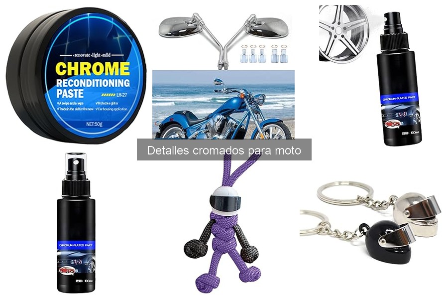 Dónde comprar detalles cromados para moto: las mejores opciones
