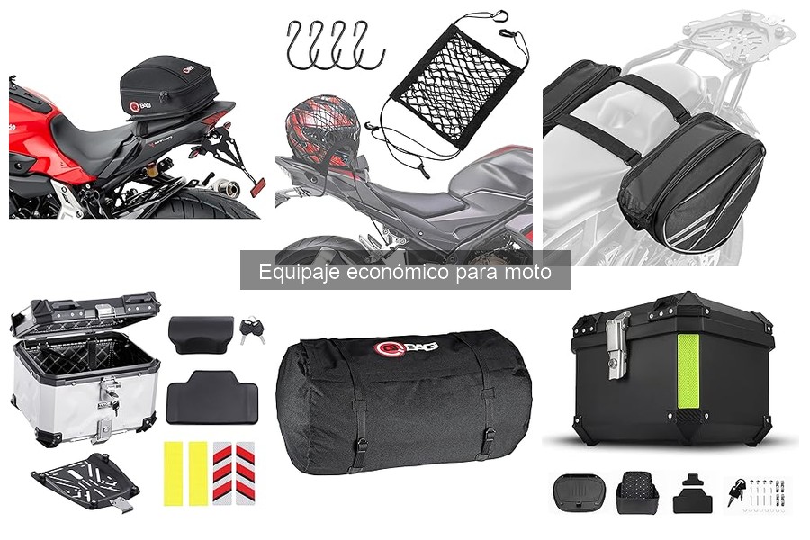 Dónde comprar equipaje económico para moto: Mejores opciones