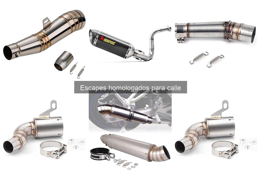Dónde comprar escapes homologados para motocicletas