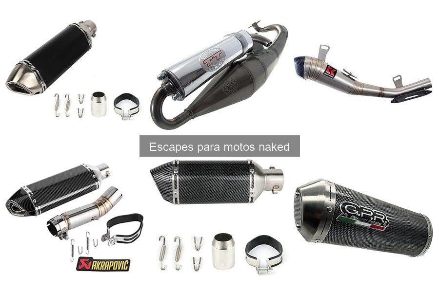 Dónde comprar escapes para motos naked: Mejores tiendas y precios