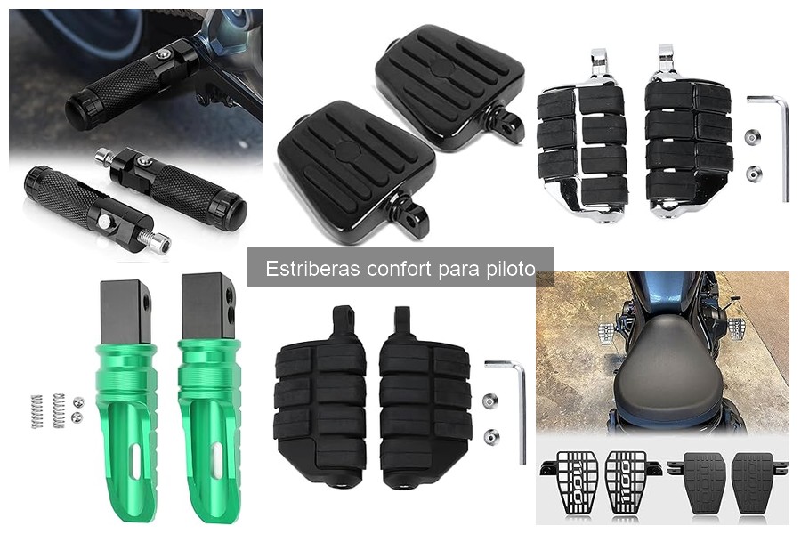 Dónde comprar estriberas confort a buen precio para moto