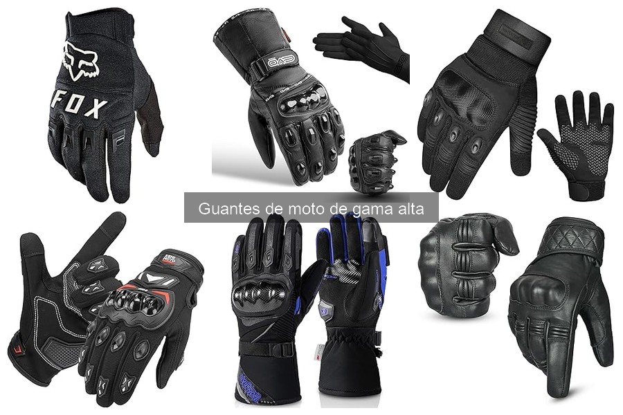Dónde comprar guantes de moto de gama alta con ofertas
