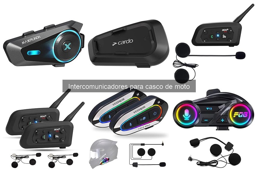 Dónde comprar intercomunicadores para casco de moto