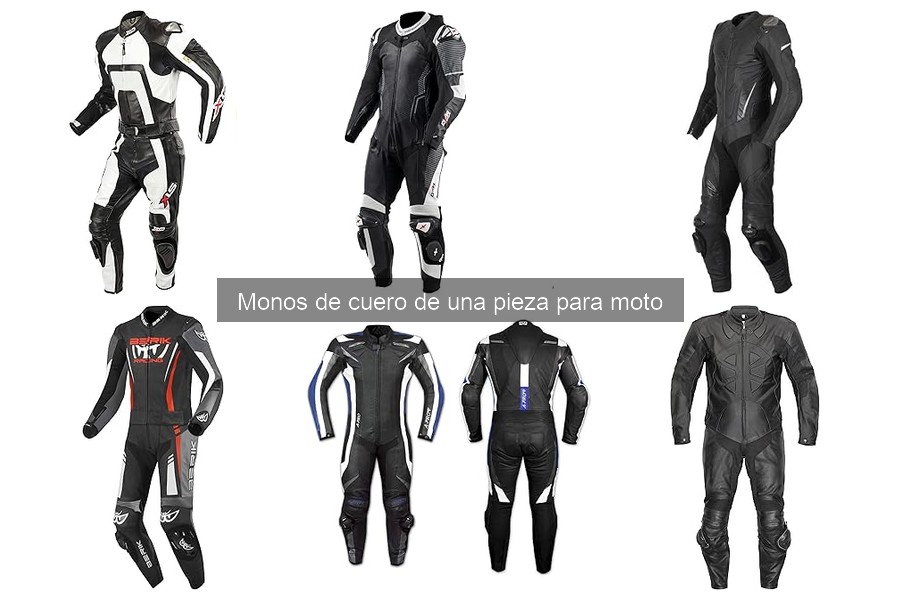 Dónde comprar monos de cuero de una pieza para moto