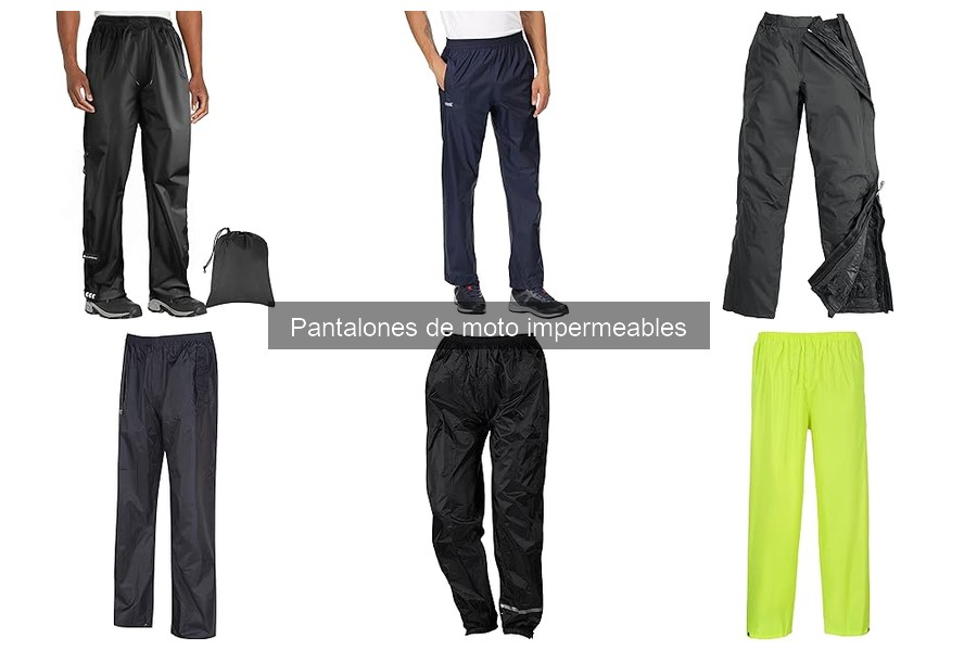 Dónde comprar pantalones de moto impermeables baratos y fiables