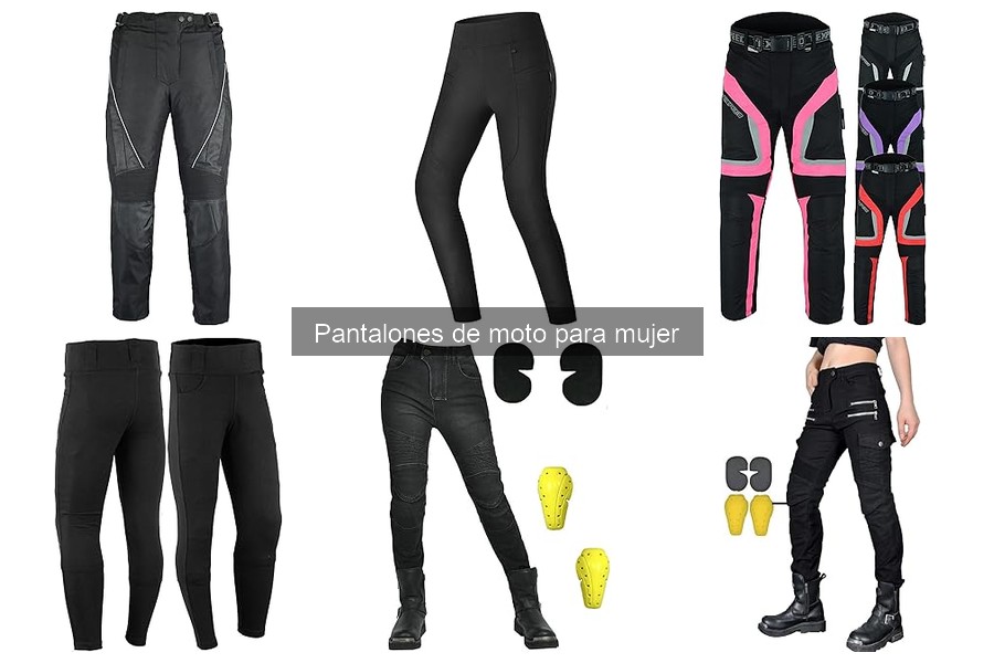 Dónde comprar pantalones de moto para mujer: mejores opciones