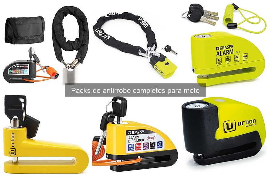 Efectividad de los Packs de Antirrobo para Motos