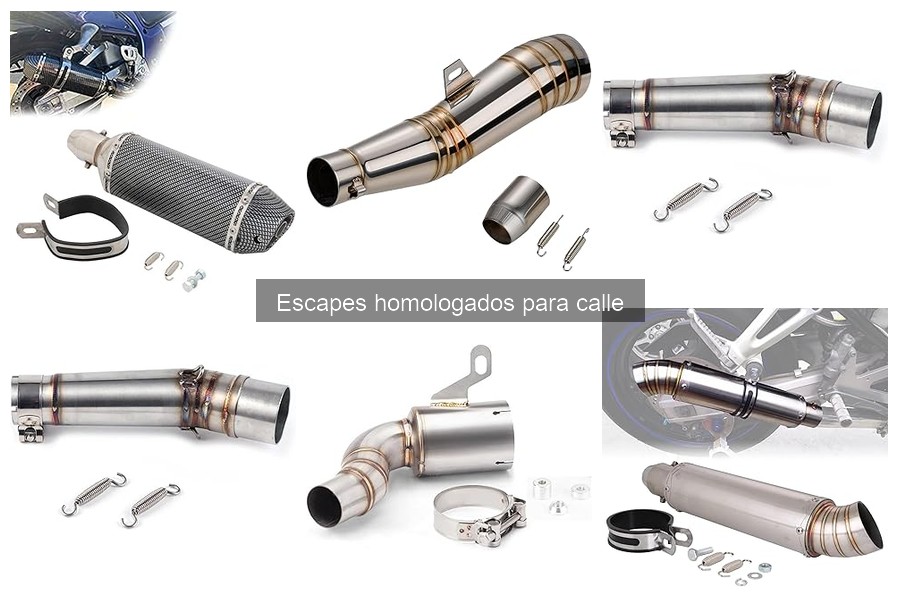 ** Efectos de los escapes homologados en el rendimiento de la moto