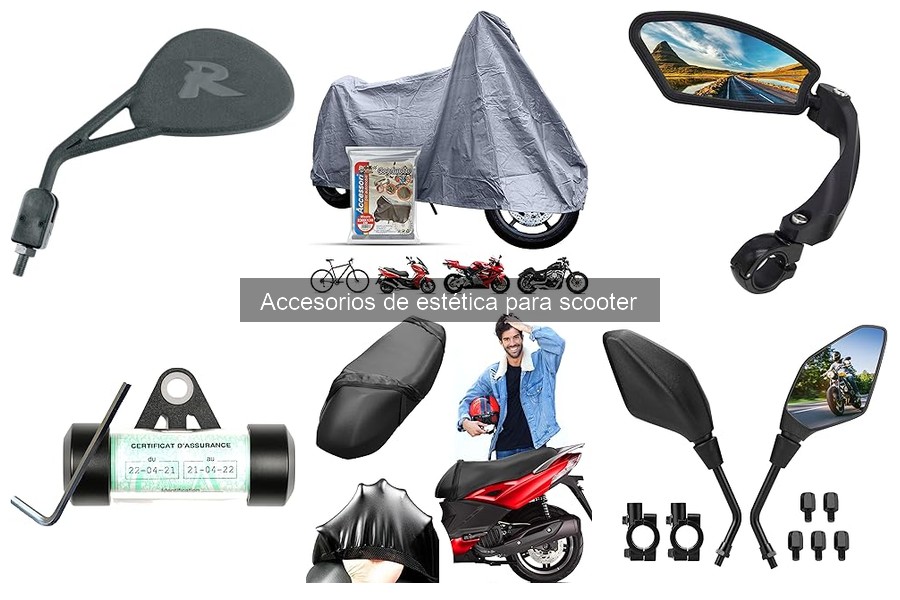 El impacto de los accesorios estéticos en la seguridad del scooter