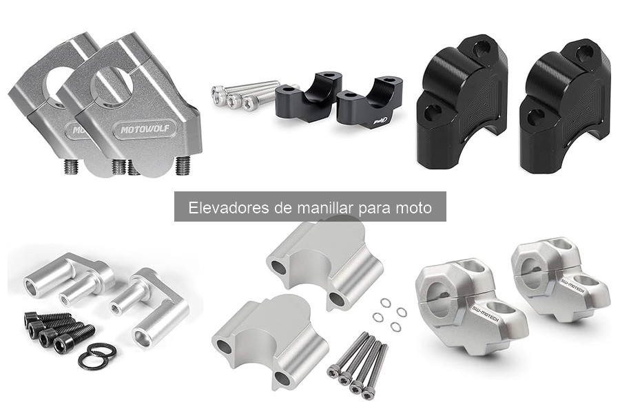 Elevadores de Manillar para Moto: Ergonomía y Función
