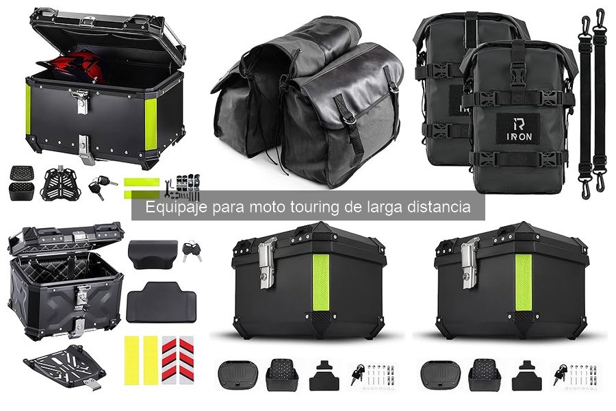 Equipaje para Moto Touring: Peso y Manejo Eficaz