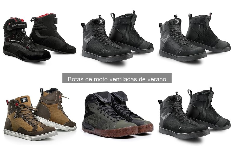 Errores a evitar al comprar botas de moto ventiladas