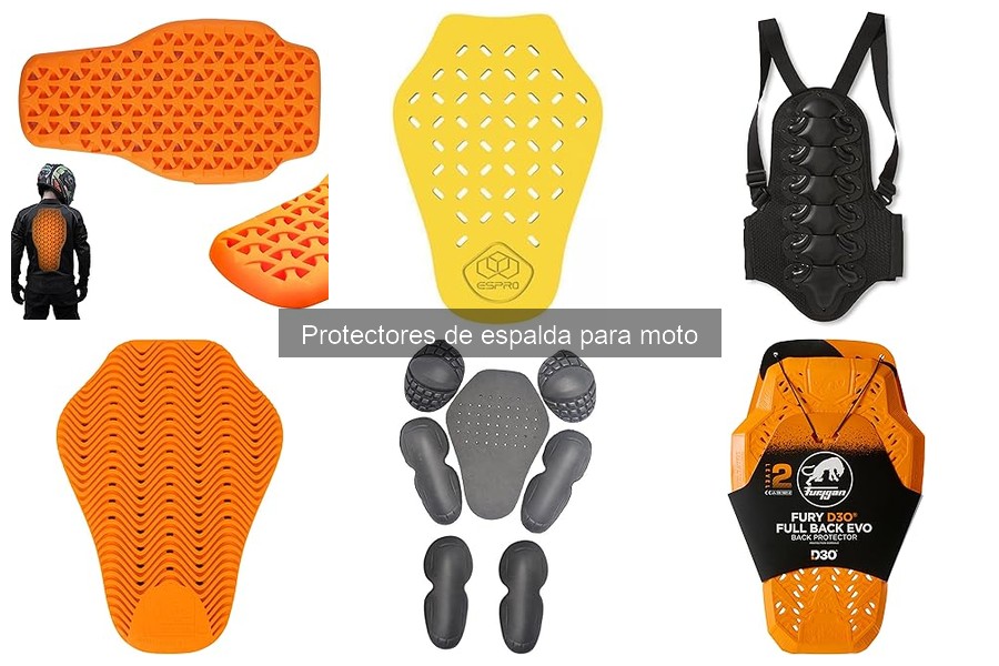 Errores al elegir un protector de espalda para moto