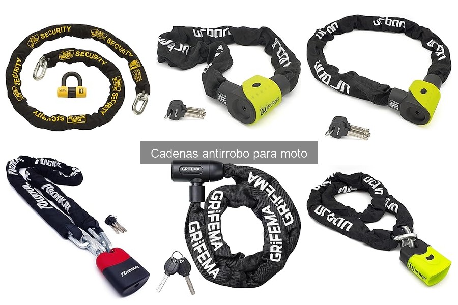 Errores comunes al elegir cadenas antirrobo para motos