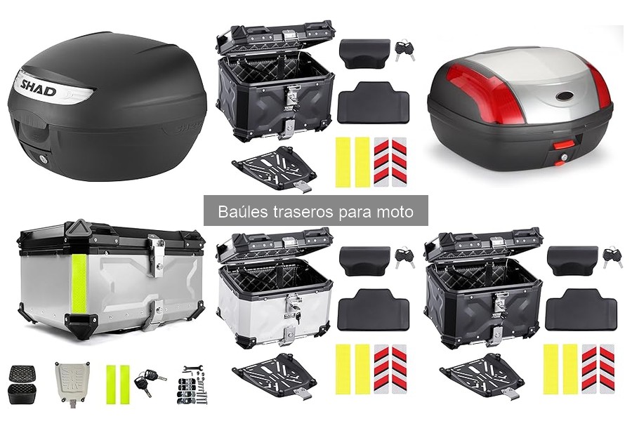Errores comunes al elegir un baúl trasero para moto