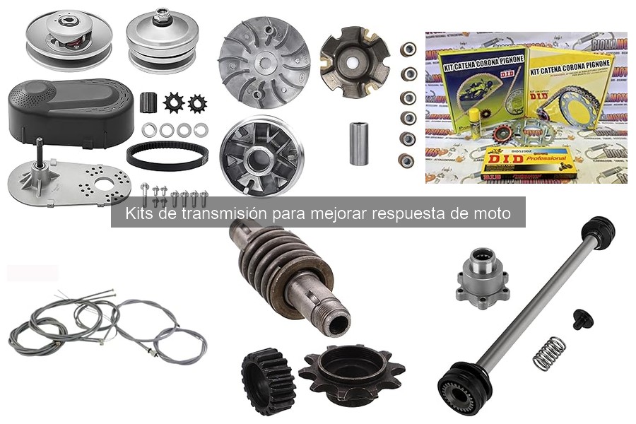 Errores comunes al elegir un kit de transmisión para motos